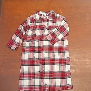 Pottery Barn Christmas Plaid Nightgown